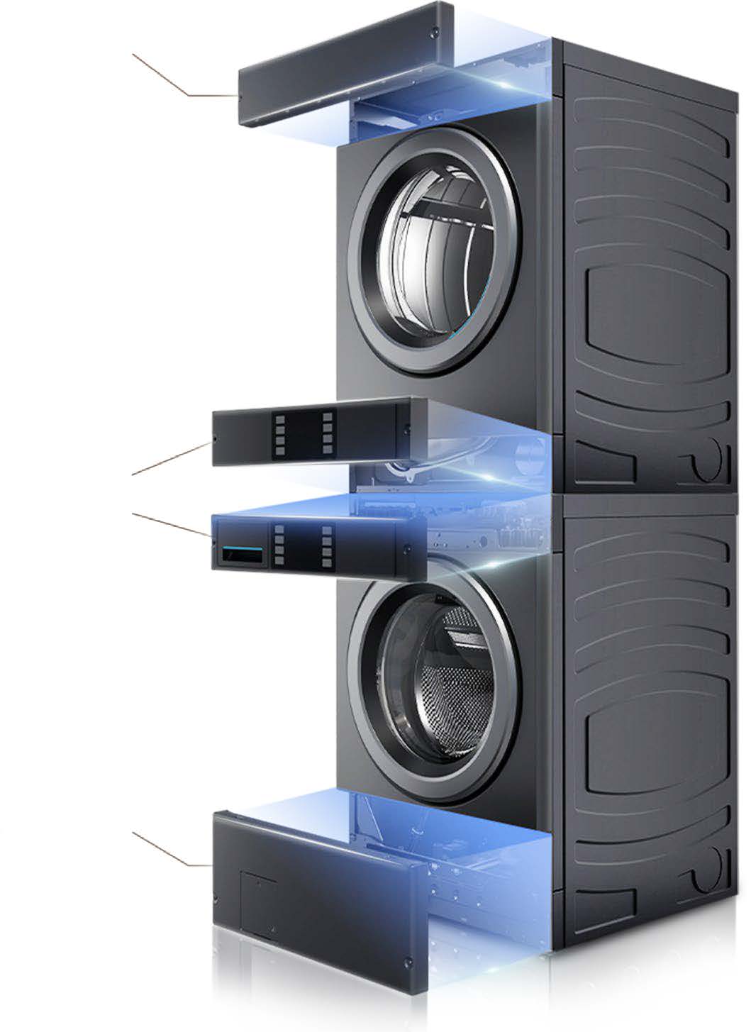 Професионална пералня HAIER HCW12CBD – 10–12 kg